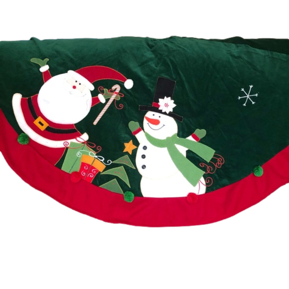 Tree Skirt, Large, Double Sided, Embellished